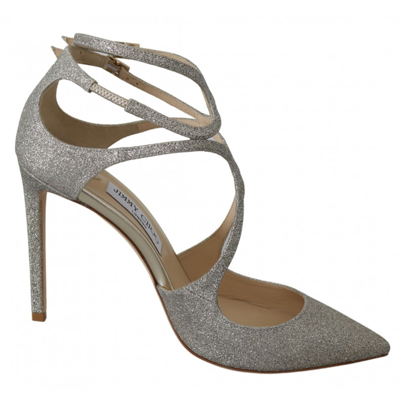 Scarpe décolleté Lancer 100 pelle color platino ghiaccio - EU41/US10.5
