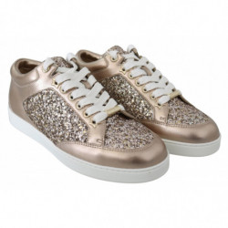 Scarpe da ginnastica Miami in pelle rosa balletto - EU35/US5