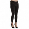 Pantaloni cropped in cotone capri di velluto marrone - IT42-M