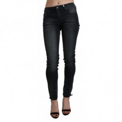 Pantaloni skinny in denim a...
