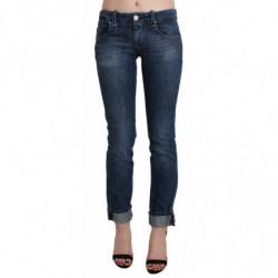 Pantaloni skinny in denim a...