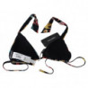 Top bikini con stampa di conchiglie nere - IT1 - XS