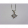 Collana con pendente e strass - Forma Romboidale