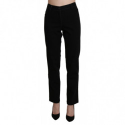 Pantaloni casual dritti a...