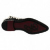 Scarpe stivali con borchie in pelle scamosciata nera - EU39/US8.5
