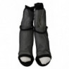 Sandali con tacco a spillo elasticizzati in tulle nero - EU41/US10.5