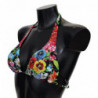 Top bikini da bagno con stampa floreale multicolore - IT1 - XS