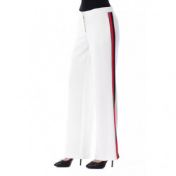 Jeans e pantaloni in poliestere bianco - W40