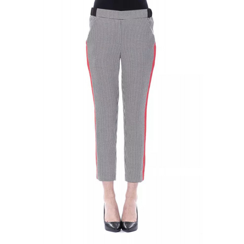 Jeans e pantaloni in viscosa bianchi e neri - W40