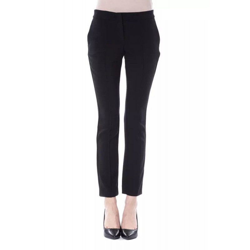Jeans e pantaloni in poliestere nero - W40