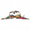 Top bikini da bagno con stampa floreale multicolore - IT1 - XS