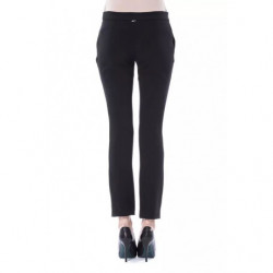 Jeans e pantaloni in poliestere nero - W38
