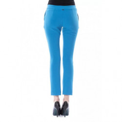 Jeans e pantaloni in poliestere azzurro - W40