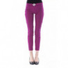 Jeans e pantaloni in poliestere viola - W46