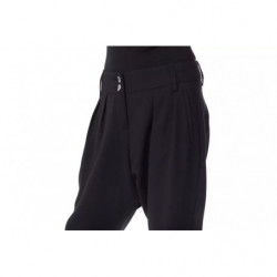 Jeans e pantaloni in poliestere nero - W46