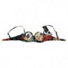 Top bikini da bagno con stampa floreale multicolore - IT1 - XS
