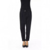 Jeans e pantaloni in poliestere nero - W44