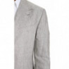 Abito NAPOLI monopetto grigio in lino 2 pezzi - IT50 - L