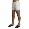 Pantaloncini da bagno da uomo a pois bianchi - IT6- L
