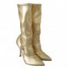 Scarpe con stivaletti e calzini con strass dorati - EU39/US8.5