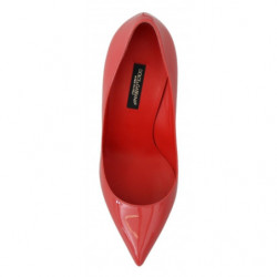 Décolleté con tacco in vernice rosa scuro - EU35/US4.5