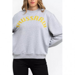 Maglione di cotone grigio - L