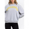 Maglione di cotone grigio - L