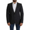 Blazer cappotto monopetto in lana grigia - IT52 - XL