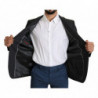 Blazer cappotto monopetto in lana grigia - IT52 - XL
