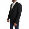 Blazer cappotto monopetto in lana grigia - IT52 - XL