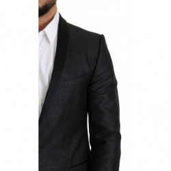 Blazer ORO monopetto jacquard nero - IT50 - L