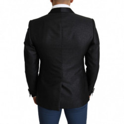 Blazer ORO monopetto jacquard nero - IT50 - L
