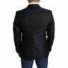 Blazer ORO monopetto jacquard nero - IT50 - L