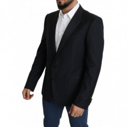 Blazer MARTINI monopetto in lana nera - IT54 - XL