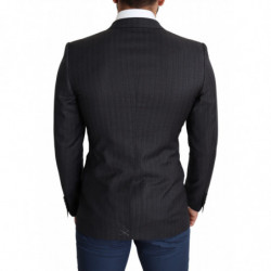 Cappotto monopetto in lana nera Blazer MARTINI - IT46 - S