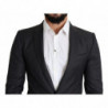 Cappotto monopetto in lana nera Blazer MARTINI - IT46 - S