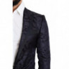 Cappotto MARTINI in seta jacquard floreale blu - IT44 - XS