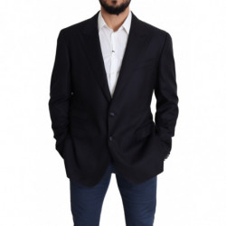 Blazer NAPOLI monopetto in lana nera - IT56 - XXL
