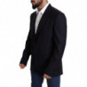 Blazer NAPOLI monopetto in lana nera - IT56 - XXL