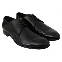 Scarpe formali Derby Napoli in pelle nera - EU41.5/US8.5