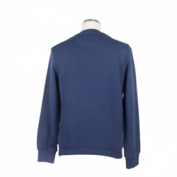 Maglione in cotone blu - XXL