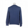Maglione in cotone blu - XXL