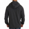 Maglione grigio pistola cuore cristallo rosso cappuccio - IT50 - L