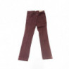Jeans e pantaloni in cotone bordeaux - W32
