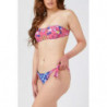 Costume da bagno in poliestere fucsia - S