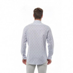 Camicia in cotone multicolore - M