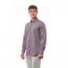 Camicia in cotone bordeaux - 4XL