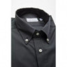 Camicia in cotone grigio - 4XL