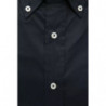 Camicia in cotone nero - XL