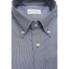 Camicia in cotone blu - L